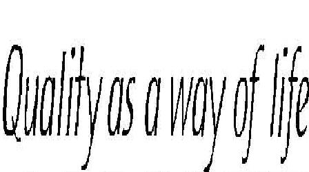 Quality As A Way Of Life Device mark 1883130 Trademark