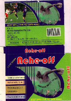 Ache-off (label) Device mark 1737113 Trademark