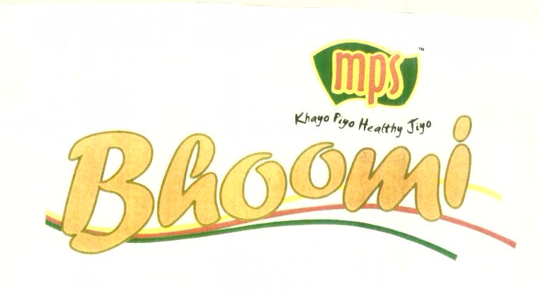 Mps Khayo Piyo Helthly Jiyo Bhoomi (label) Device mark 1434846 Trademark