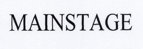 Mainstage. Device mark 1601971 Trademark