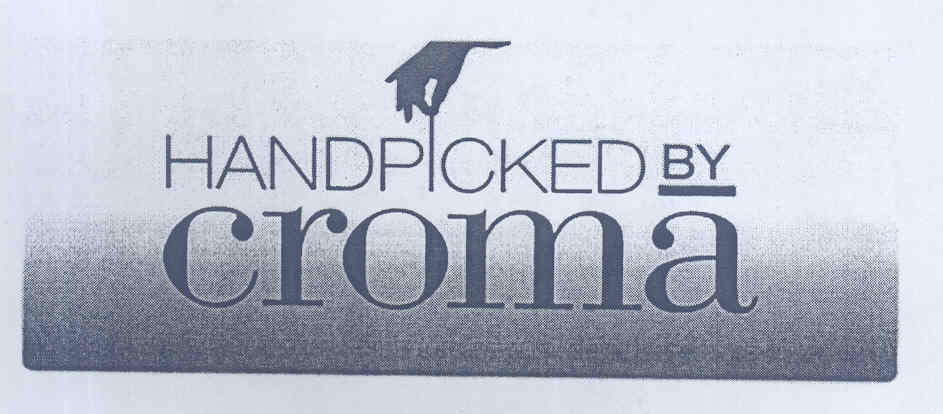 Handplcked By Croma (label) Device mark 1765051 Trademark
