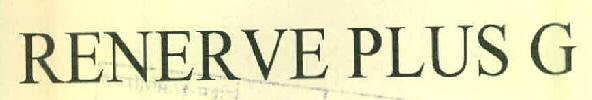Renerve Plus G Device mark 2785755 Trademark