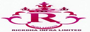 R, Rickdha Infra Limited Device mark 2426823 Trademark