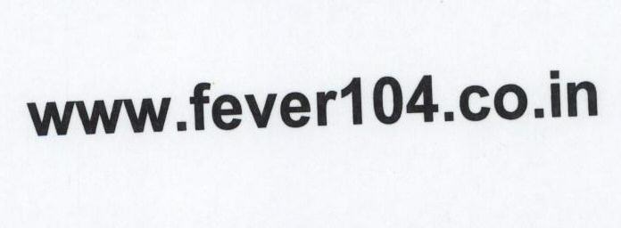 Www. Fever104.co.in Device mark 1511676 Trademark
