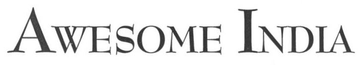 Awesome India Device mark 1662603 Trademark