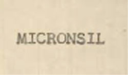 Micronsil Device mark 707500 Trademark