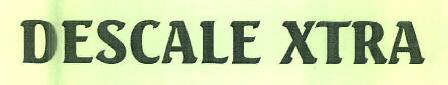 Descale Xtra Device mark 2931604 Trademark