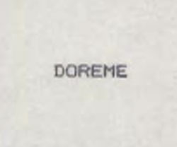 Doreme Device mark 809671 Trademark