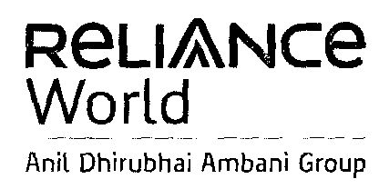 Reliance World (letter Written In Special Form) Device mark 1497788 Trademark