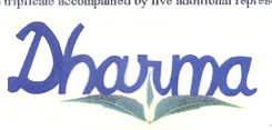 Dharma (dev. Of Leaves) Device mark 1243502 Trademark