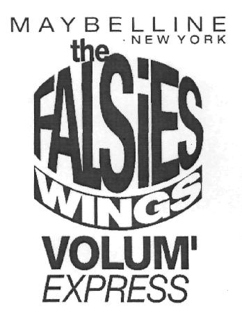 Maybelline The Falsies Wings Volum Express Device mark 2278000 Trademark
