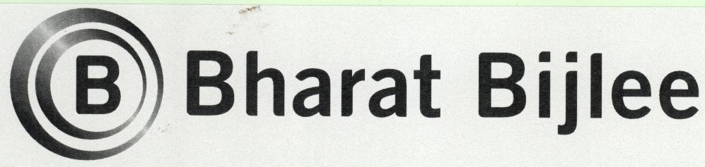 B Bharat Bijlee (device) Device mark 1805188 Trademark