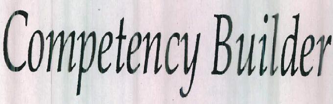 Competency Builder Device mark 2413821 Trademark