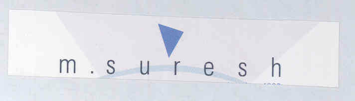 M. Suresh (device Of Trangle) Device mark 1577883 Trademark