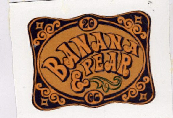 Banana & Pear (label) Device mark 1579303 Trademark