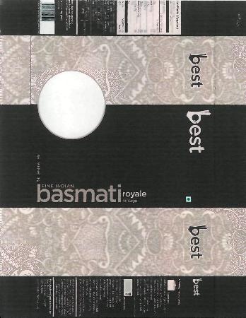 Basmati Royale Vintage (logo) Device mark 2246963 Trademark