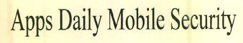 Apps Daily Mobile Security Device mark 2841509 Trademark