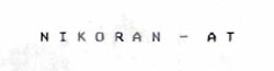 Nikoran - At Device mark 928903 Trademark