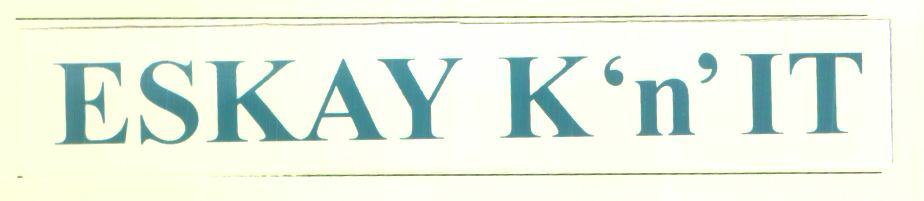 Eskay K 'n' It (letter Written In Special Form) Device mark 1456976 Trademark