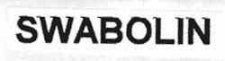 Swabolin Device mark 983643 Trademark