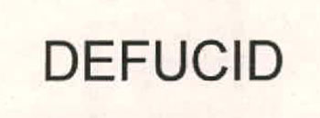 Defucid Device mark 2335346 Trademark