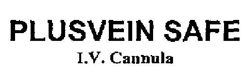 Plusvein Safe I.v. Cannula Device mark 1981851 Trademark