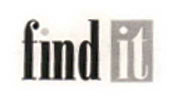 Find It (label) Device mark 1246743 Trademark