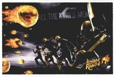 Knight Riders (label) Device mark 1664455 Trademark