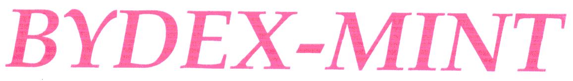 Bydex Mint Device mark 1925505 Trademark