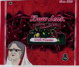 Daw Sen's Chili Powder Device mark 1973812 Trademark