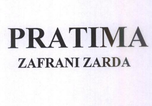 Pratima Zafrani Zarda Device mark 1553778 Trademark