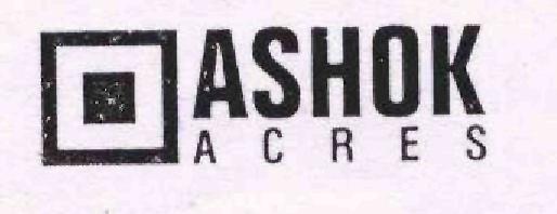 Ashok A C R E S (label) Device mark 1723517 Trademark