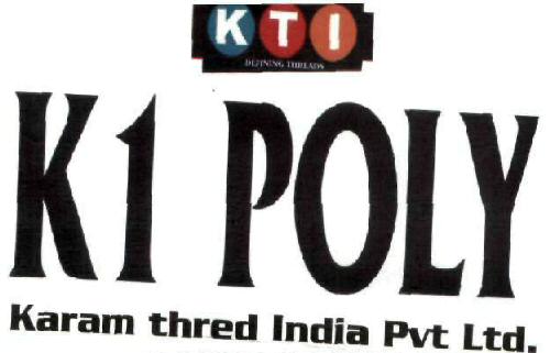 K1 Poly Karam Thred India Pvt Ltd. Device mark 1989010 Trademark