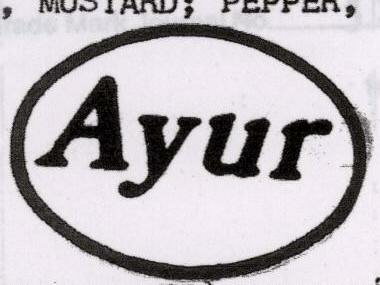 Ayur Device mark 842830 Trademark