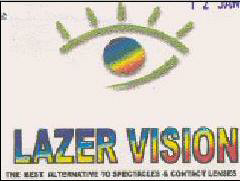 Lazer Vision (label) Device mark 1260525 Trademark