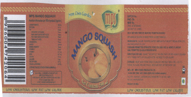 Mps Mango Squash (device) Device mark 2186034 Trademark