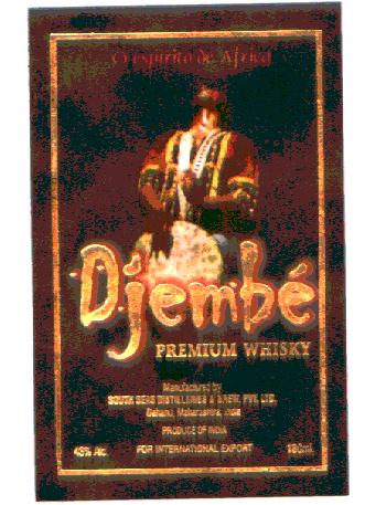 Djembe Premium Whisky Device mark 1942534 Trademark