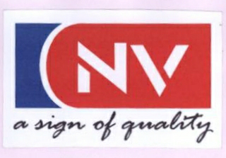 Nv A Sign Of Quality Device mark 1887091 Trademark