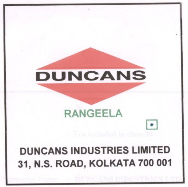 Duncans (label) Device mark 1496758 Trademark