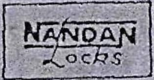 Nandan Locks (label) Device mark 2829392 Trademark