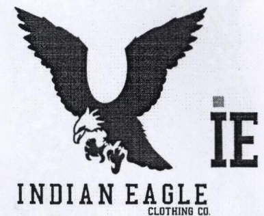 Ie Indian Eagle Clothing Co Device mark 2250264 Trademark
