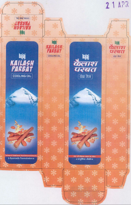 Bajaj Kailash Parbat Cooling Oil Device mark 2133693 Trademark