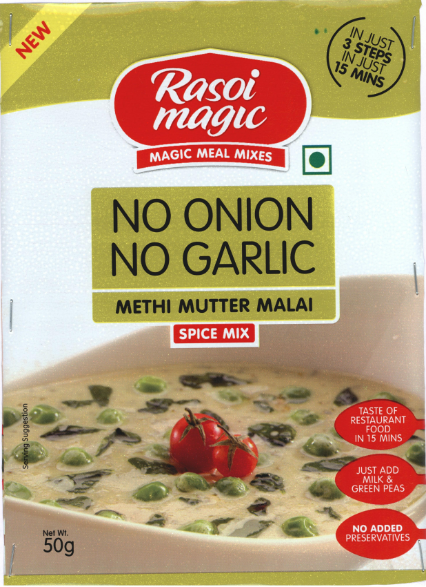 Rasoi Magic Methi Mutter Malai Device mark 2417694 Trademark