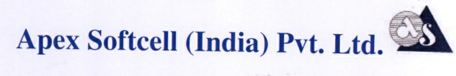 Apex Softcell (india)pvt.ltd. Device mark 1886488 Trademark