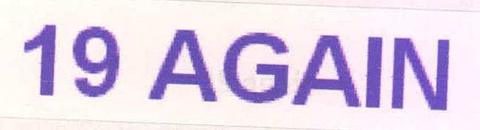 19 Again Device mark 2223177 Trademark