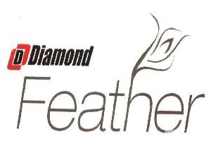 Diamond Feather With Label Device mark 2034824 Trademark