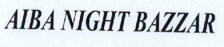 Aiba Night Bazzar Device mark 1774869 Trademark