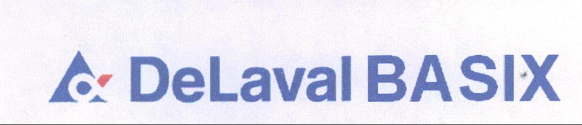 Delaval Basix Device mark 2202512 Trademark
