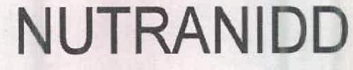 Nutranidd Device mark 2384231 Trademark