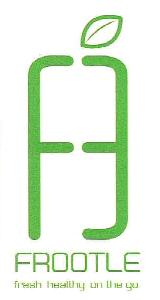 Frootle Fresh Healthy. On The Go Device mark 2930800 Trademark